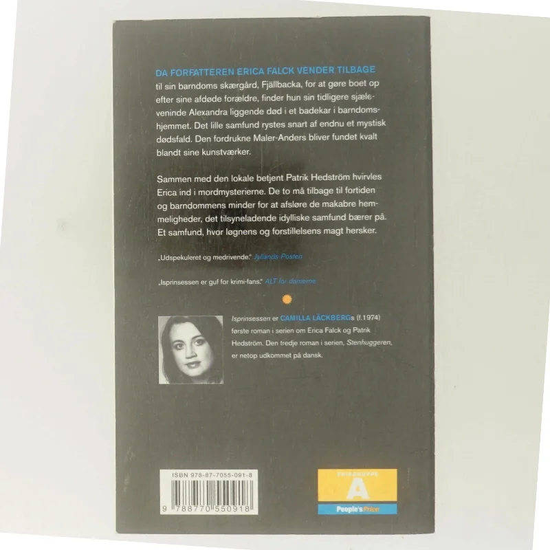 Isprinsessen af Camilla Lackberg (Bog)