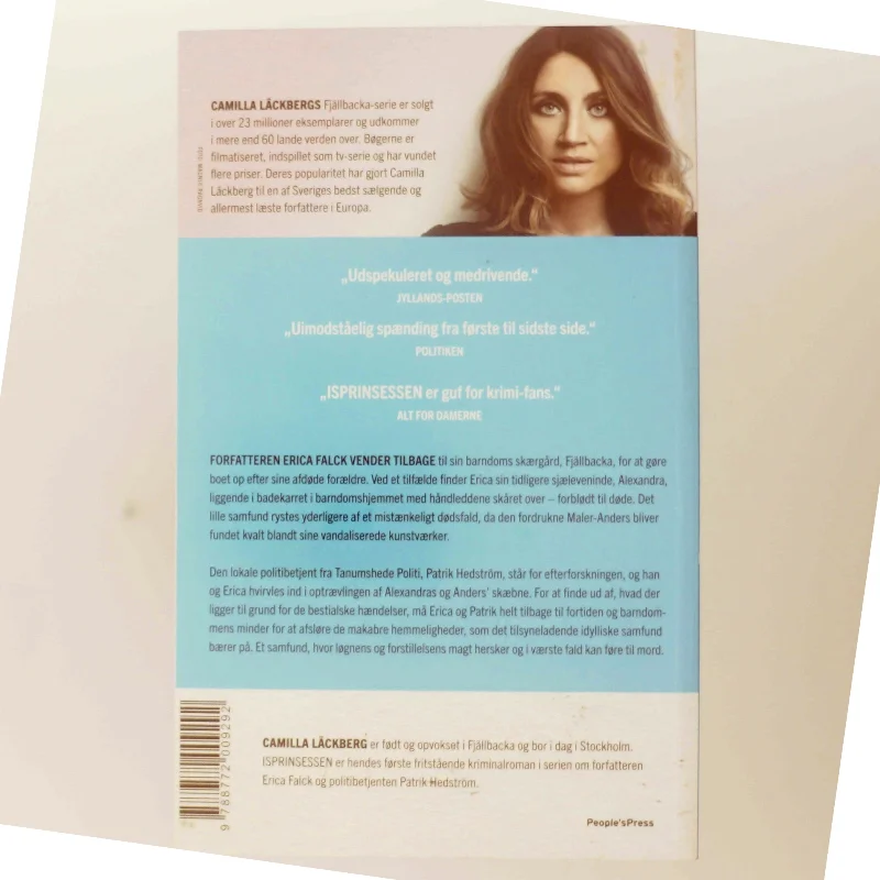 Isprinsessen : kriminalroman af Camilla Läckberg (Bog)