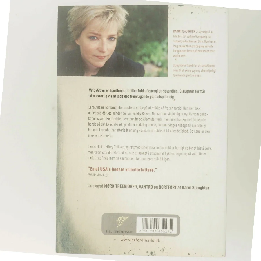 Hvid død af Karin Slaughter (Bog)