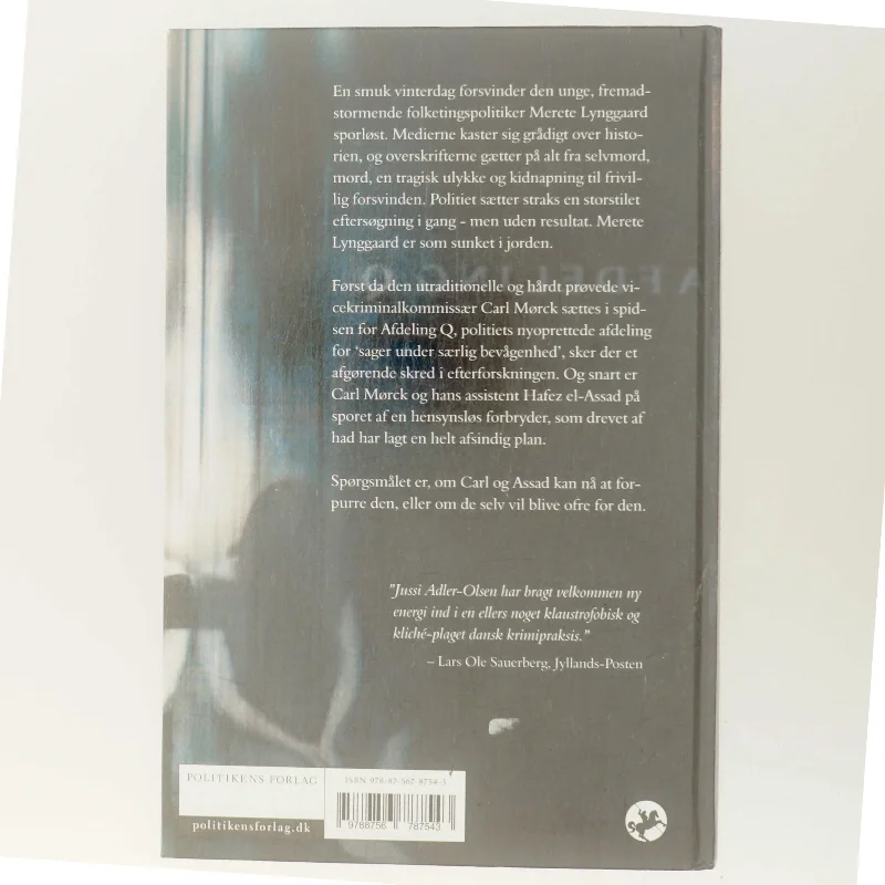 Kvinden i buret af Jussi Adler-Olsen (Bog)