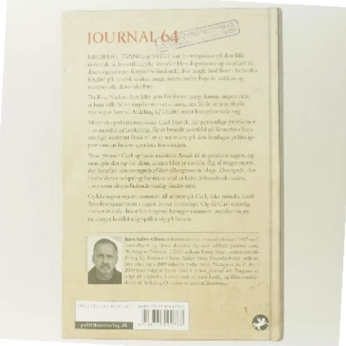 Journal 64. 4 af Jussi Adler-Olsen (Bog)