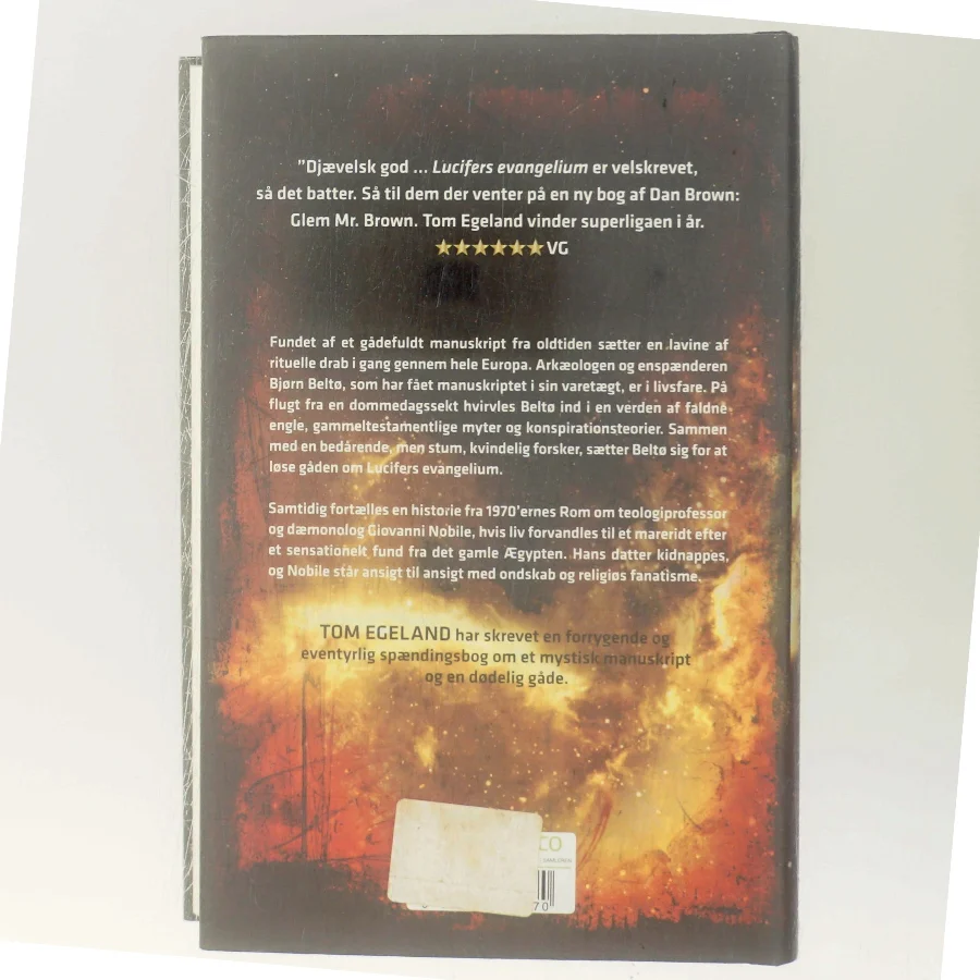 Lucifers Evangelium af Tom Egeland (Bog)