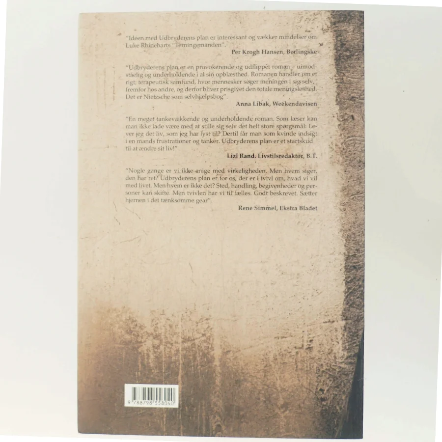 Udbryderens plan af Henrik Frederiksen (f. 1965) (Bog)