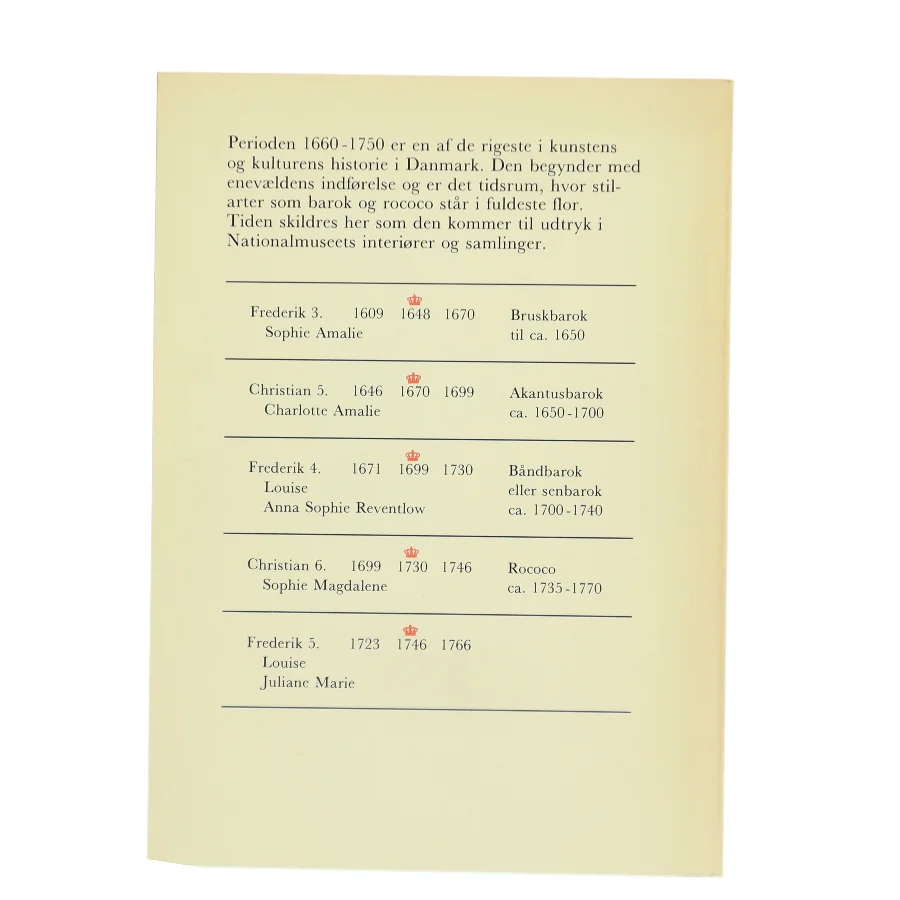 Konge Adel Borger: Danmark 1660-1750 (Bog)