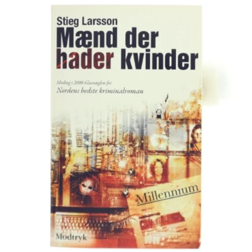 Mænd der hader kvinder af Stieg Larsson, Stieg Larsson (Bog)
