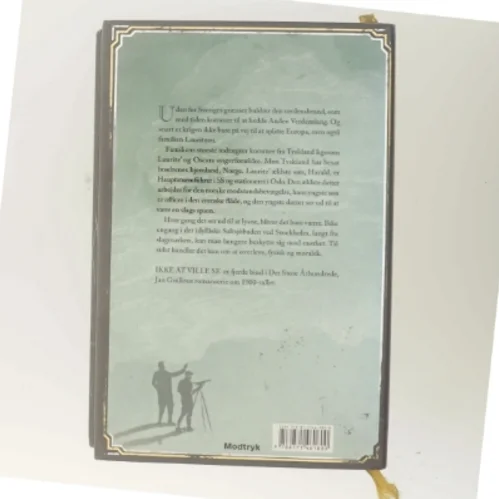 Ikke at ville se af Jan Guillou (Bog)