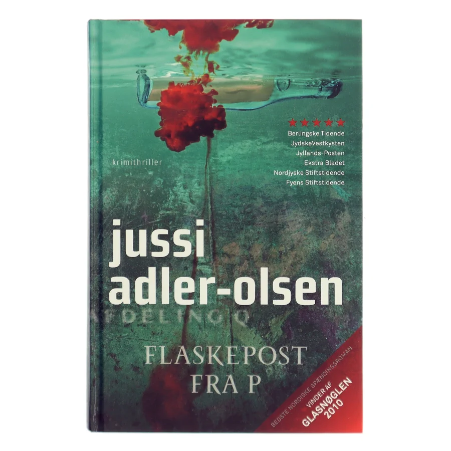 Flaskepost fra P . 3 af Jussi Adler- Olsen (Bog)