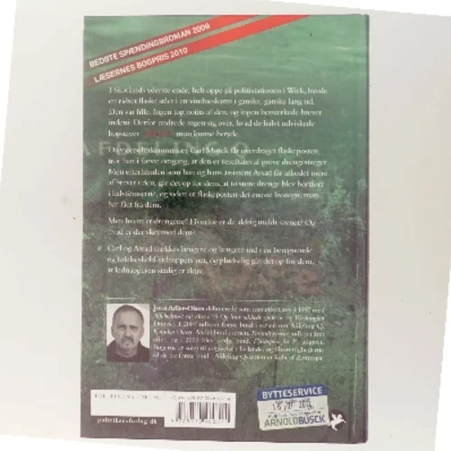 Flaskepost fra P . 3 af Jussi Adler- Olsen (Bog)