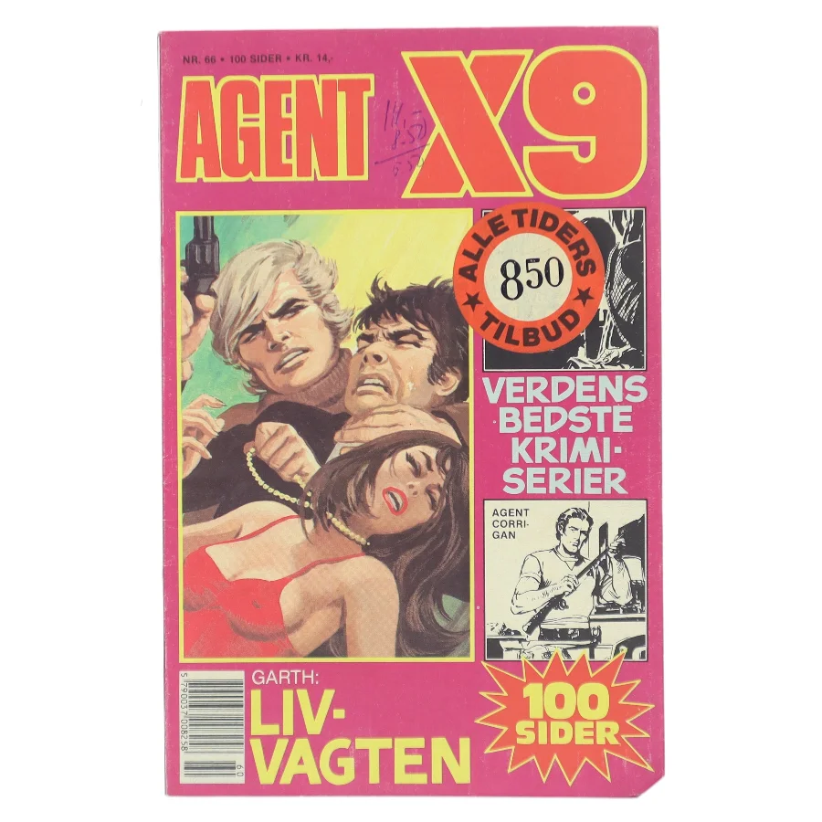 Agent X9 af Garth (Bog)
