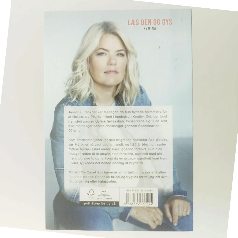 Mit liv i Knutbysektens hjerte af Josefine Frankner (Bog)