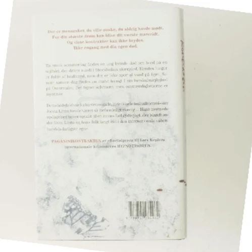 Paganinikontrakten : Kriminalroman (Danish Language) af Lars Kepler (Bog)