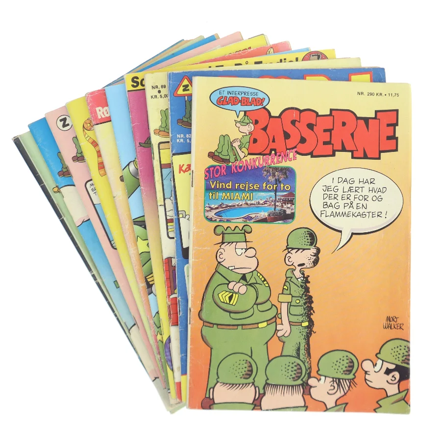Basserne af Mort Walker (Bog)
