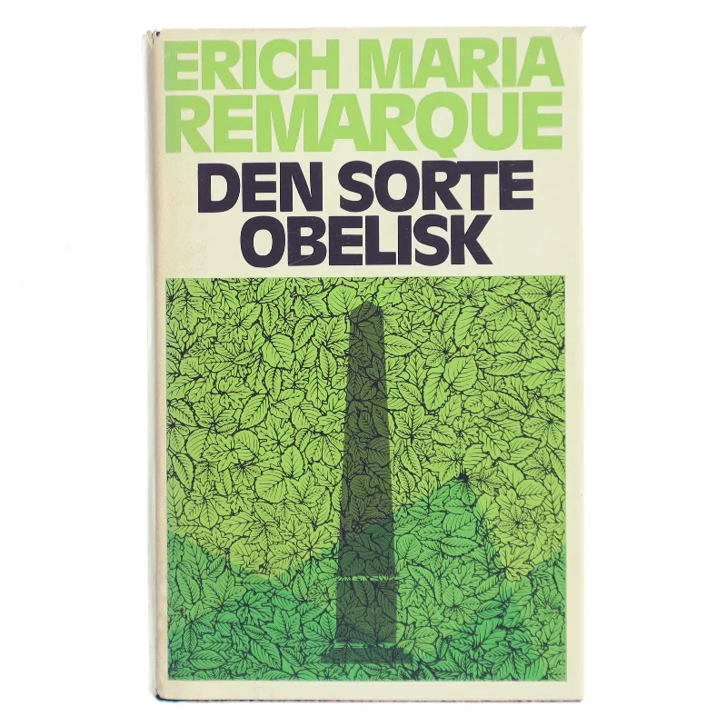 Den sorte obelisk af Erich Maria Remarque (Bog)