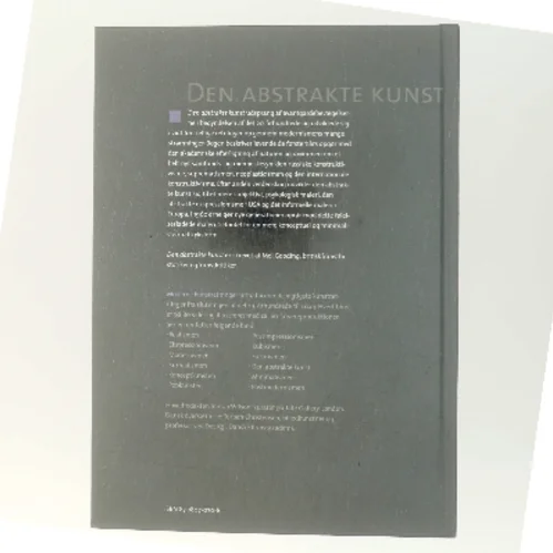 Den abstrakte kunst af Mel Gooding fra Mel Gooding af Mel Gooding (Bog)