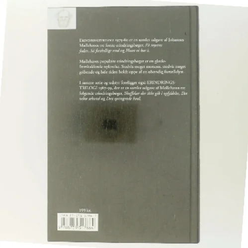 Erindringstrilogi : 1975-1980 af Johannes Møllehave (Bog)