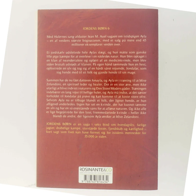 Hulernes sang af Jean M. Auel (Bog)