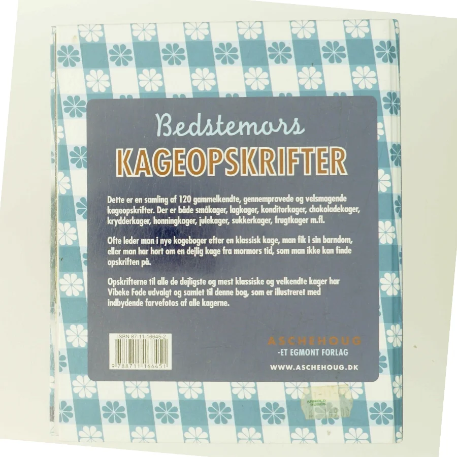 Bedstemors kageopskrifter af Vibeke Fode (Bog)