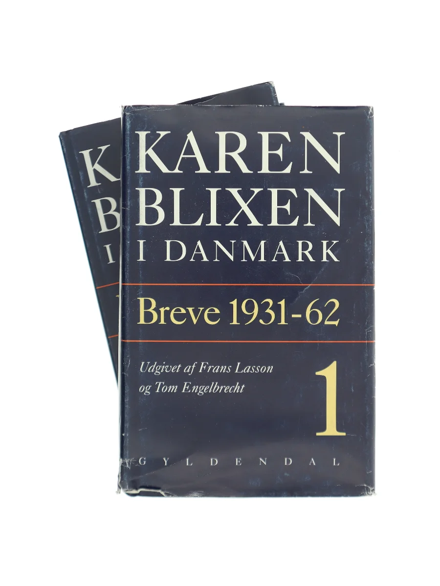 Forsiden af Karen Blixen i Danmark : breve 1931-62. Bind 1 af Karen Blixen