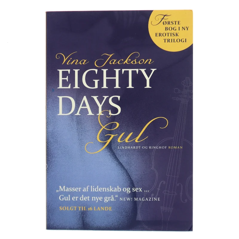 Eighty days gul af Vina Jackson (Bog)