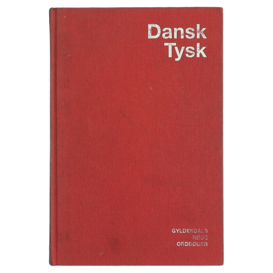 Dansk-Tysk ordbog fra Gyldendal
