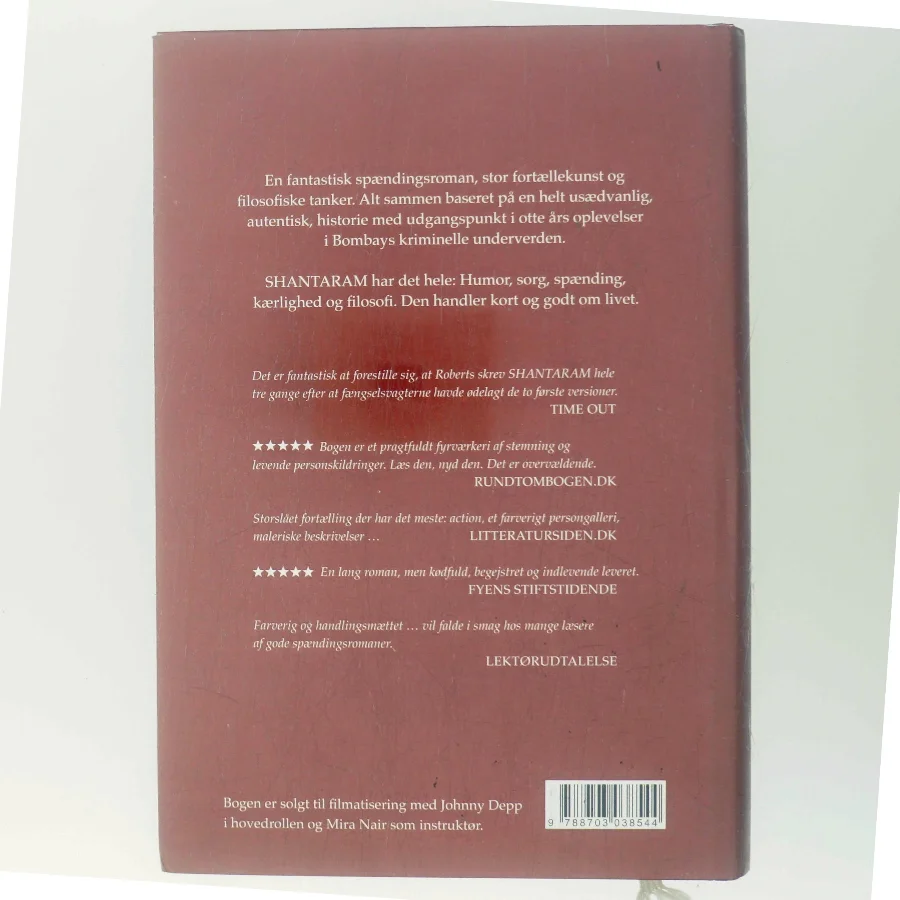 Shantaram af Gregory David Roberts (Bog)