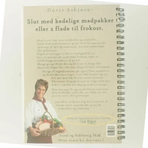 Sund frokost - ude og hjemme : en guide til let og sund frokost : hvor svært ka' det være? af Dorte Asbjørn (Bog)