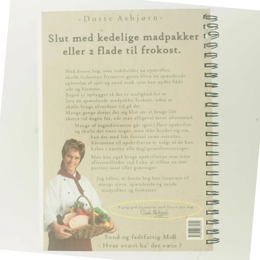 Sund frokost - ude og hjemme : en guide til let og sund frokost : hvor svært ka' det være? af Dorte Asbjørn (Bog)