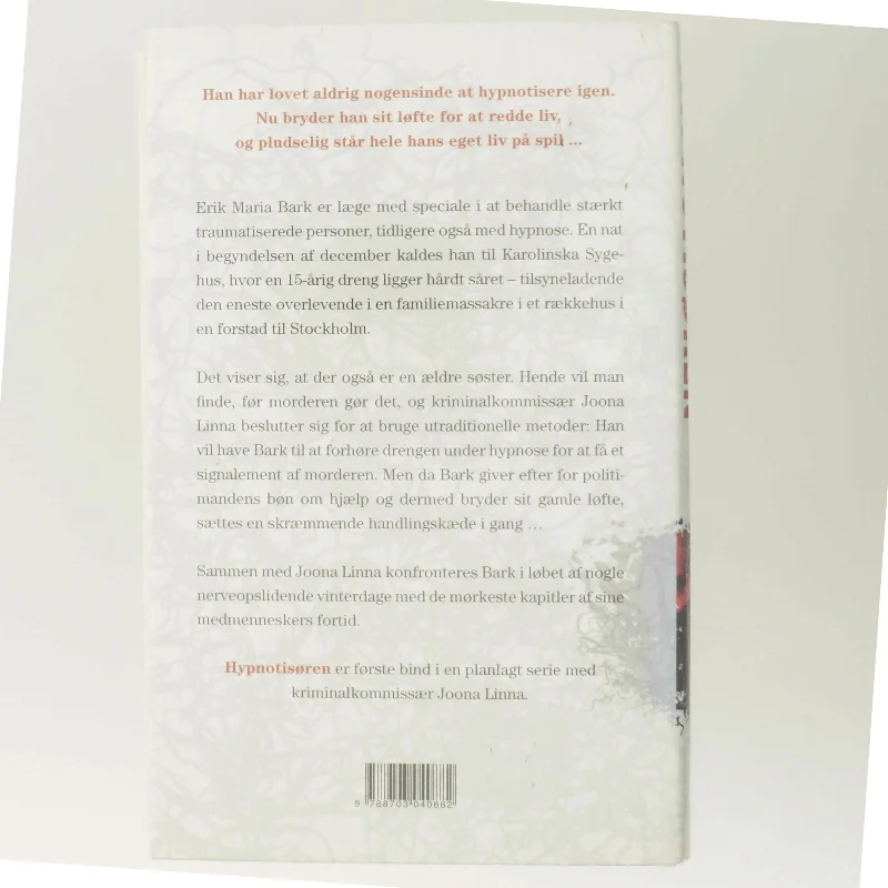 Hypnotisøren : kriminalroman af Lars Kepler (Bog)