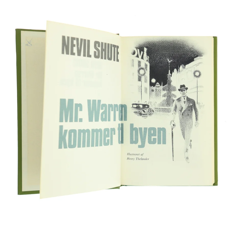 Mr. Warren kommer i byen af Nevil Shute (Bog)