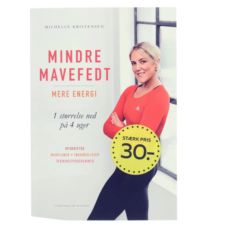 Mindre Mavefedt Mere Energi af Michelle Kristensen (Bog)