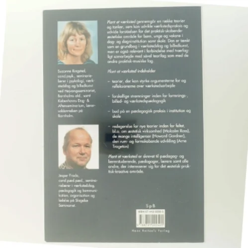 Plant et værksted : grundbog om æstetisk-skabende virksomhed (Bog)