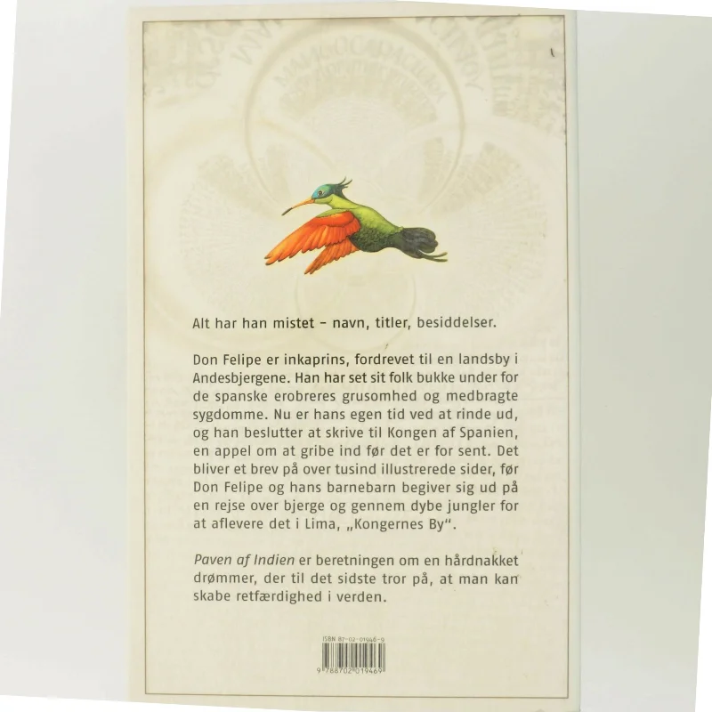Paven af Indien af Ib Michael (Bog)