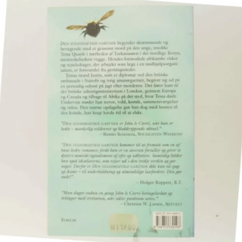 Den standhaftige gartner : roman af John Le Carré (Bog)