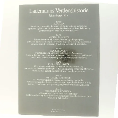 Lademanns Verdenshistorie (Bog)