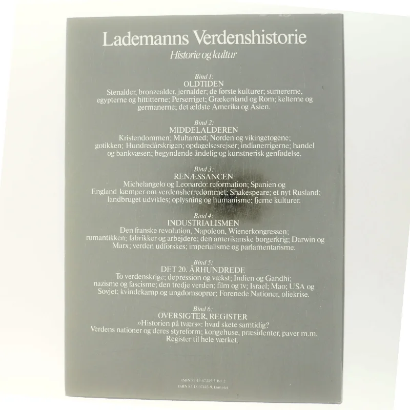 Lademanns Verdenshistorie (Bog)