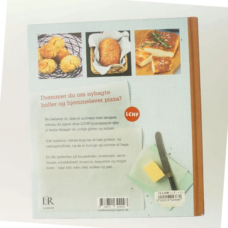 Brød : uden gluten, uden sukker, uden gær : LCHF af Mariann Andersson (Bog)