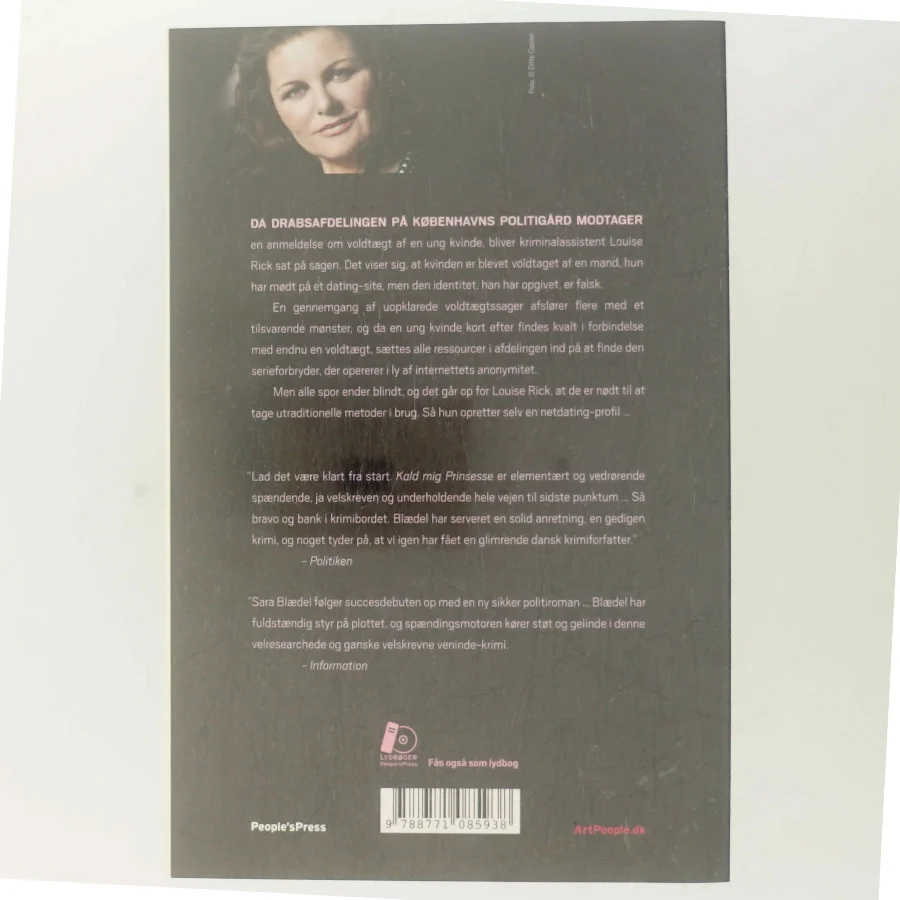 Kald mig prinsesse : krimi af Sara Blædel (Bog)