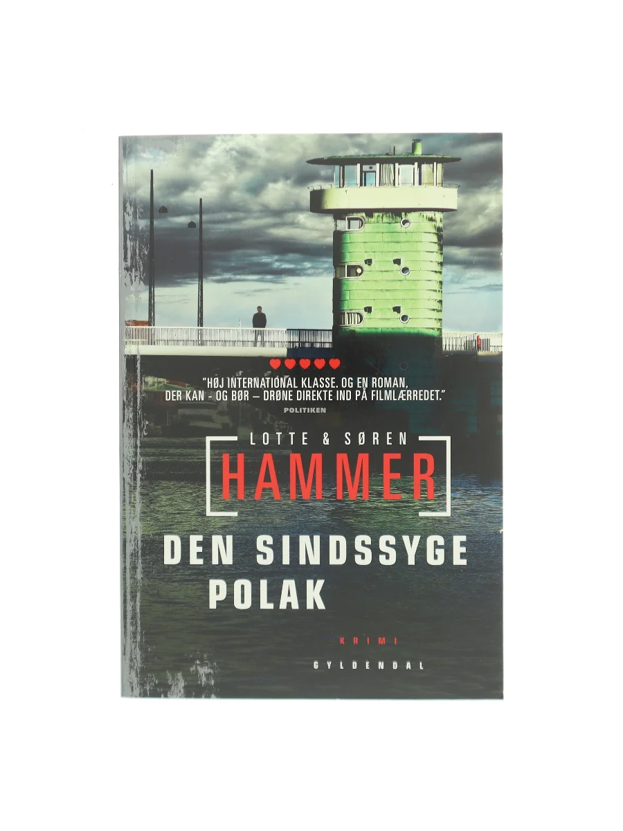 Forsiden af Den sindssyge polak af Lotte Hammer