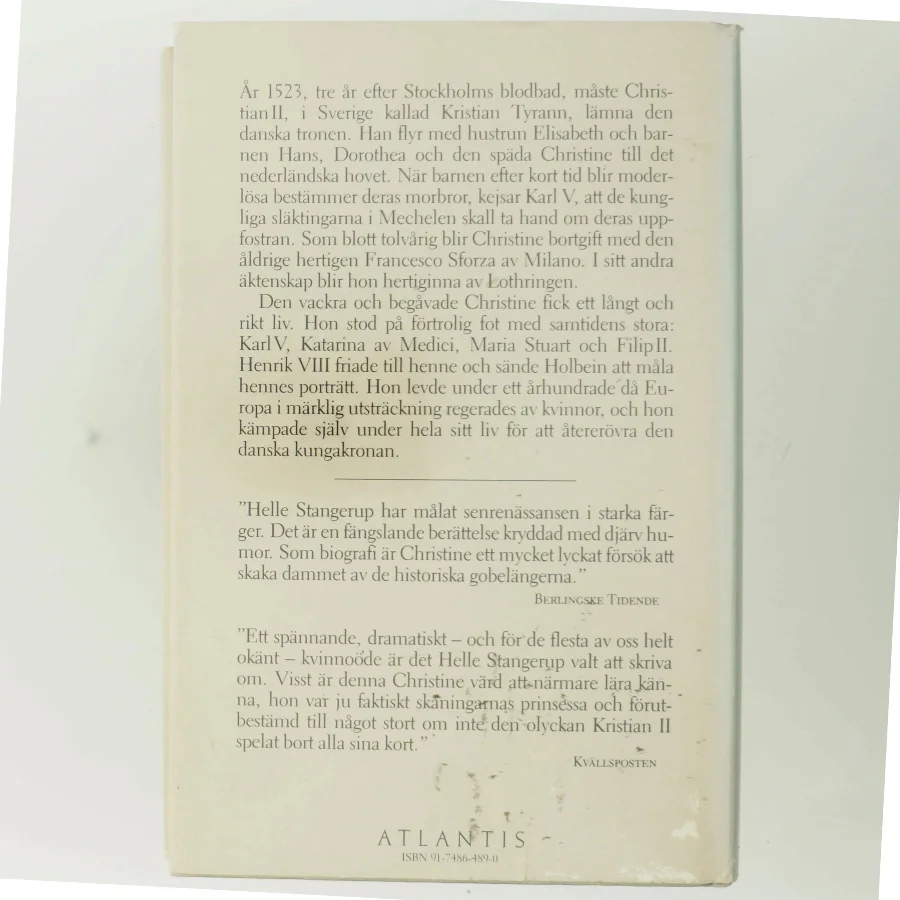 Christine af Helle Stangerup fra Atlantis