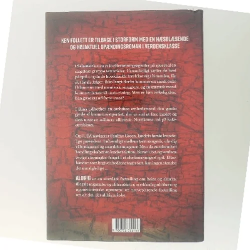 Aldrig af Ken Follett (Bog)