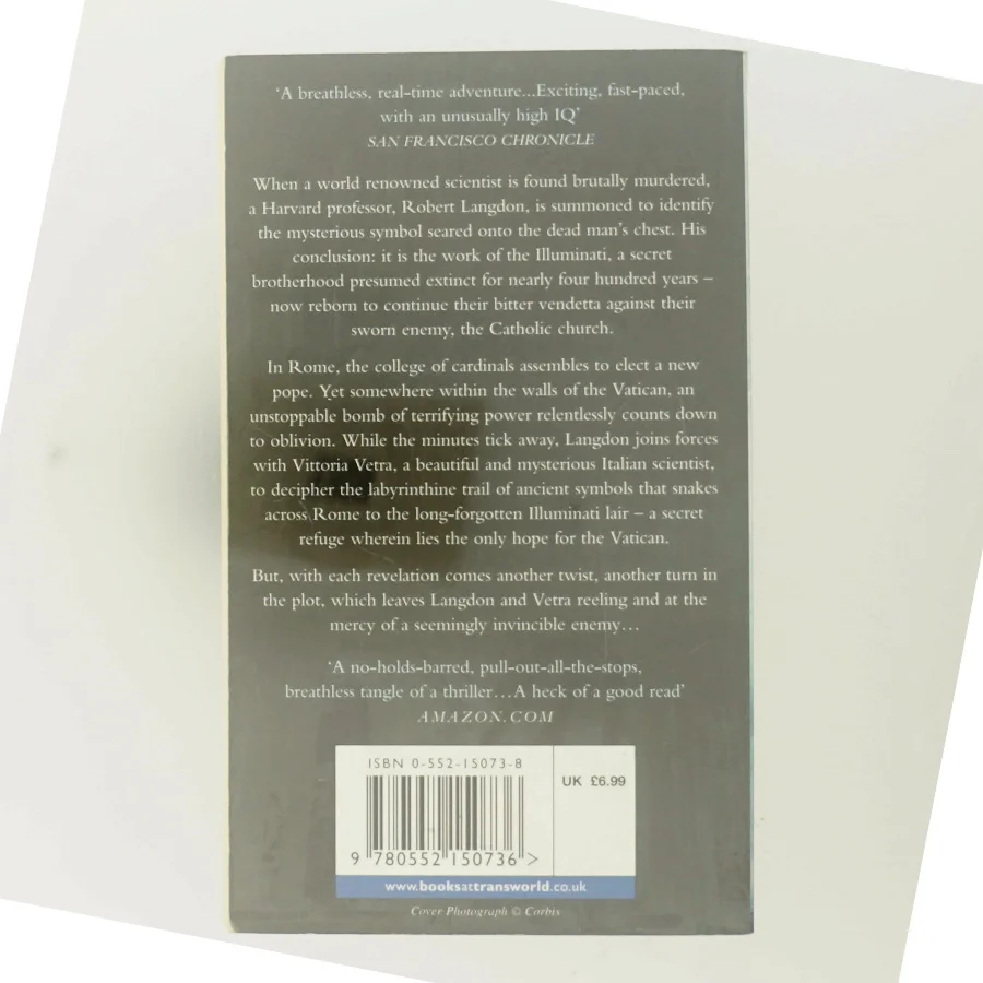 Angels and Demons by Dan Brown af Brown, Dan (Bog)