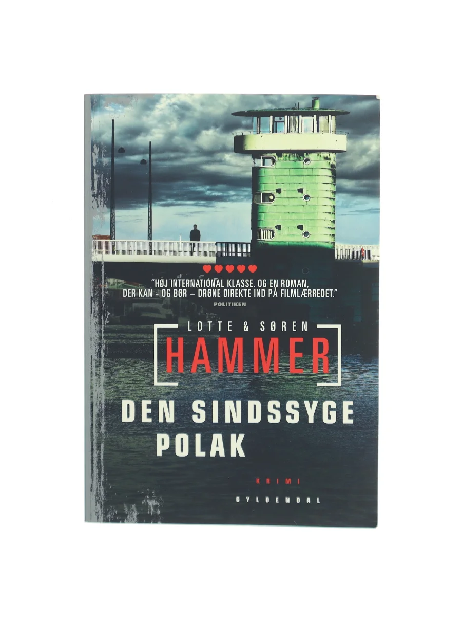 Forsiden af Den sindssyge polak af Lotte Hammer
