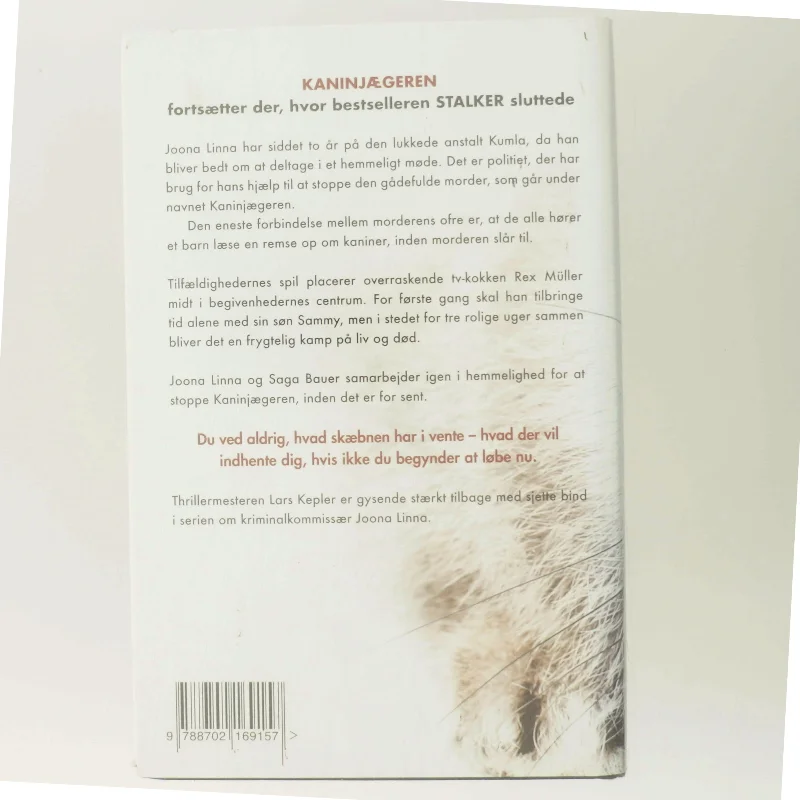 Kaninjægeren af Lars Kepler (Bog)