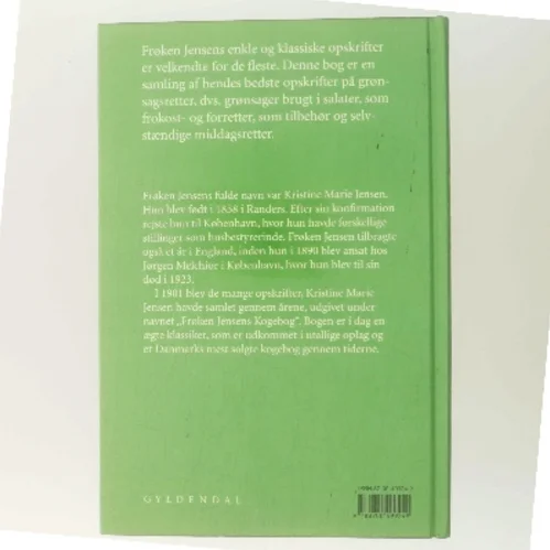 Frøken Jensens grønsagsretter af Kristine Marie Jensen (f. 1858) (Bog)