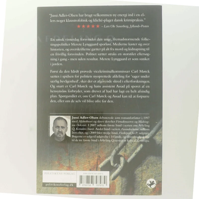 Kvinden i buret af Jussi Adler-Olsen (Bog)