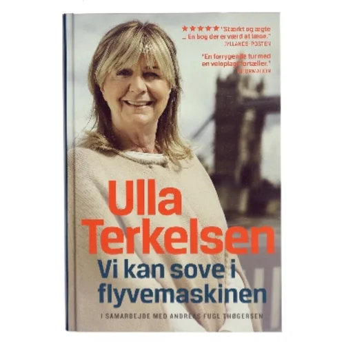 Vi kan sove i flyvemaskinen af Ulla Terkelsen (Bog)