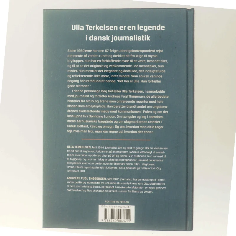 Vi kan sove i flyvemaskinen af Ulla Terkelsen (Bog)