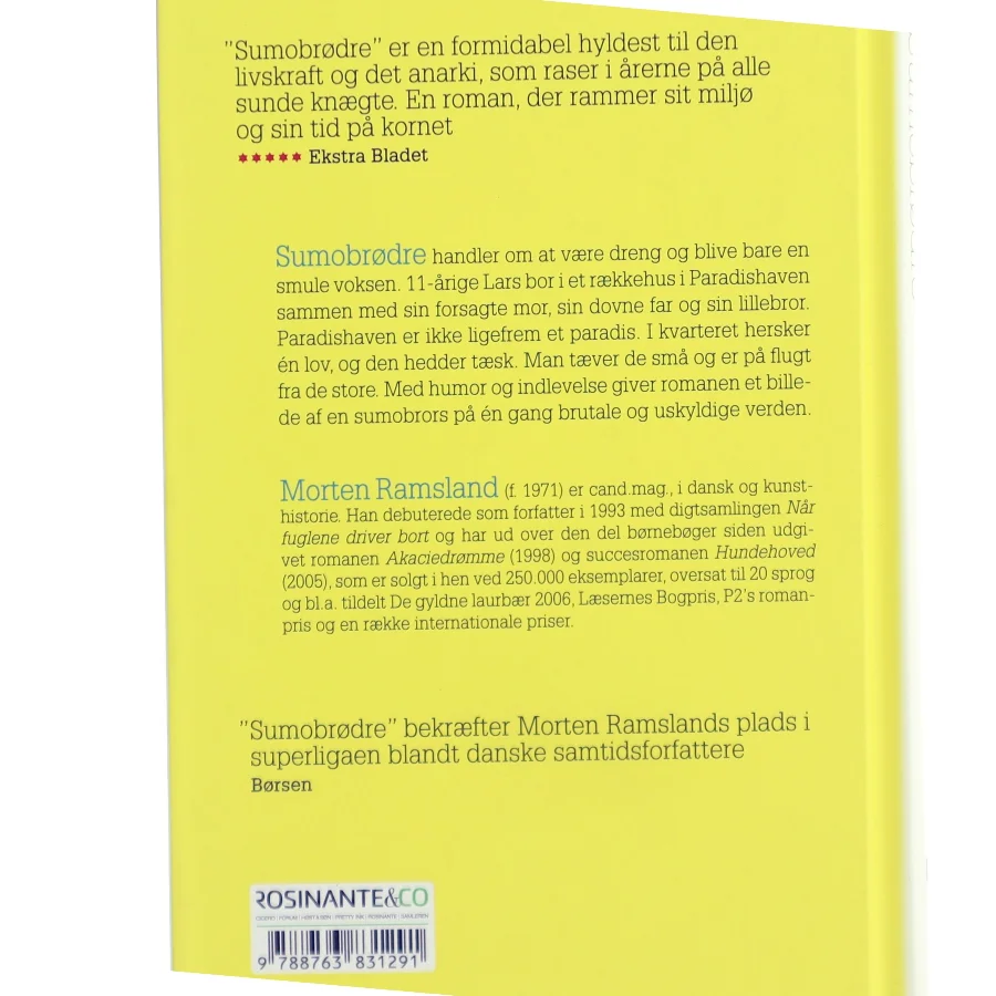 Sumobrødre : roman af Morten Ramsland (Bog)