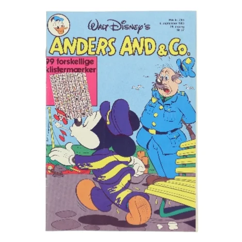 Anders And & Co. tegneserie fra Disney af Walt Disney (Bog)
