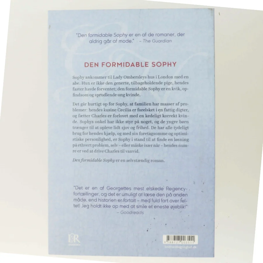 Den formidable Sophy af Georgette Heyer (Bog)